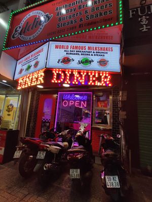 Look for the name Eddie's (not Shelley's) at Shelley's Vegetarian Comfort Food @ Eddie's in Ho Chi Minh City