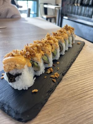 Mushroom roll  at Kiroro Sushi in Belmont
