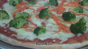 Great vegetarian pizza. Build your own @ Peace n' Loaf at Peace n Loaf in San Juan