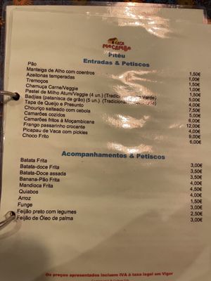   at Casa Mocambo in Lisbon