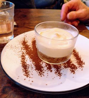 Regular cheesecake (not vegan) at Sonflour in Cork