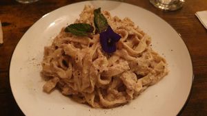 Creamy Truffle Linguine at Sonflour in Cork