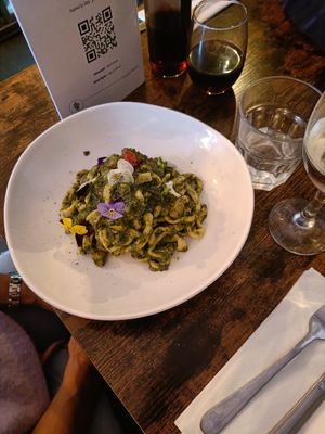Linguine with Sunflowers' Soul at Sonflour in Cork