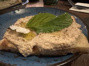 Truffle focaccia  at Sonflour in Cork