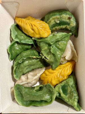 Dumpling mix  at Ravioli Wang in Florence