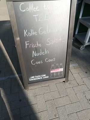 Tee, Kaffee, Salat, Nudeln, couscous.. at Fruit Wave in Hamburg