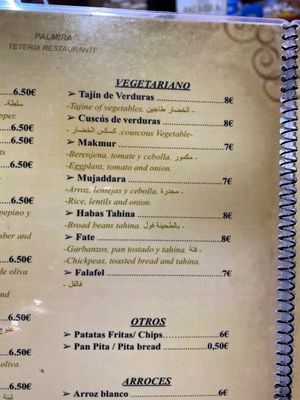 Preise mittlerweile erhöht. Aber fair.  at Palmira in Granada