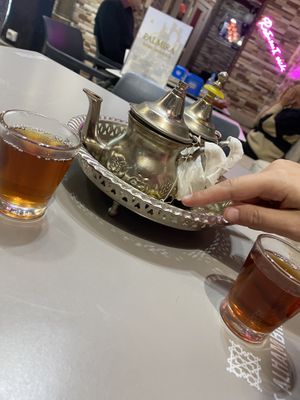 Tasty Tea.  at Palmira in Granada
