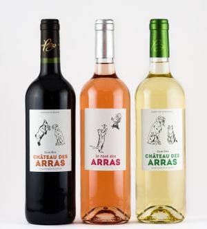 the range  at Château des Arras in Saint Gervais