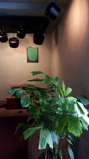 Interior of location - seating space at Vezza in Seoul