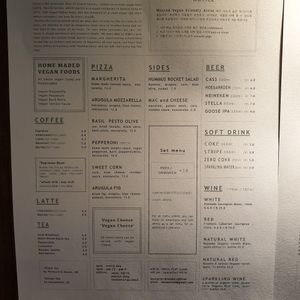 Menu Dec 2021 at Vezza in Seoul