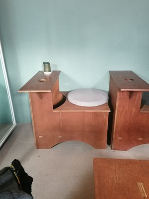 The infamous chairs at Vezza in Seoul