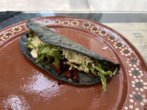   at Mictlan Antojitos Veganos in Mexico City