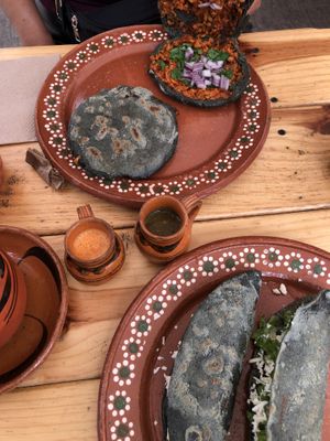   at Mictlan Antojitos Veganos in Mexico City