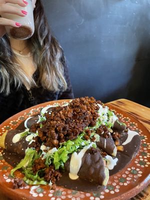   at Mictlan Antojitos Veganos in Mexico City