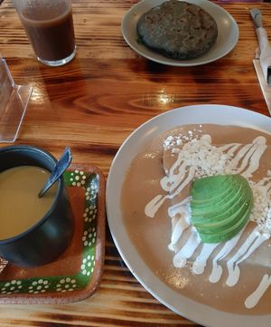  at Mictlan Antojitos Veganos in Mexico City