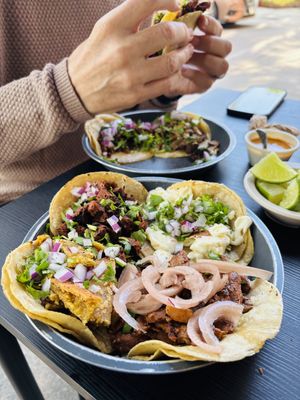 Tacos  at Mictlan Antojitos Veganos in Mexico City