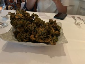 Kale at Elizabeth's in Washington