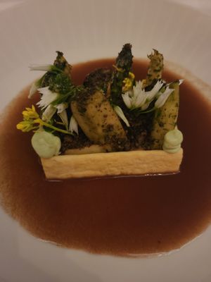 Mushroom garden entree at Elizabeth's in Washington