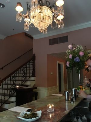 Stairway to a heavenly meal at Elizabeth's in Washington