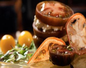 Heirloom Tomato Salad at Elizabeth's in Washington