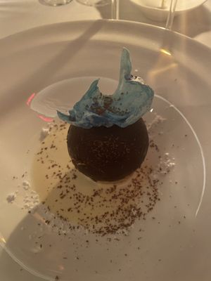 Chocolate and passion fruit   at Elizabeth's in Washington