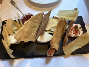 Cheese plate  at Elizabeth's in Washington