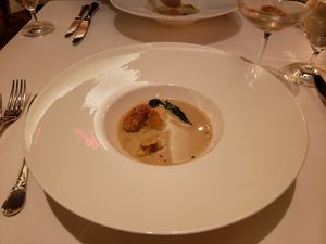 Second Course Manquapacha at Elizabeth's in Washington