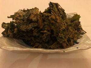 kale chips at Elizabeth's in Washington