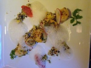 'Sea Scallops' at Elizabeth's in Washington