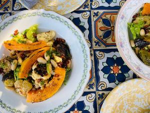 Fall salad at Project Social Kitchen & Bar in Bar Harbor