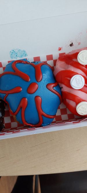 Custard doughnut at Future Doughnuts in Bristol
