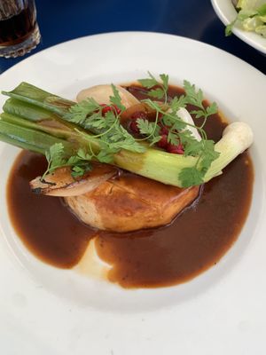 Vegan “steak frites"  at Havfruen in Copenhagen