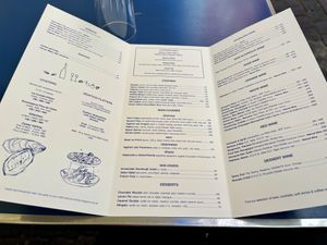 Main Menu  at Havfruen in Copenhagen