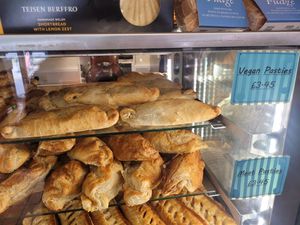 Vegan Pasties at The Port Cafe in Porthmadog
