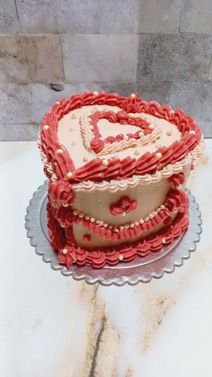 Vintage cake at EkoSana - Postres Veganos in Lima