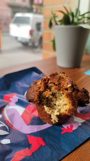 Earl Grey Muffin at Matchstick Coffee Roasters in Vancouver