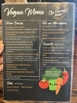   at The Crooked Billet in Tadcaster