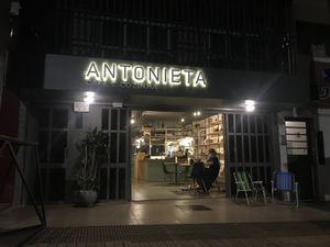 Outside at Antonieta in Brasilia