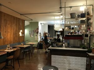 Bar at Marilda Café in Brasilia