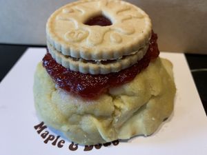 Jammy Dodger   at Maple & Dough in Guisborough