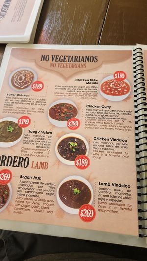  at Aryan Indian Food in Playa Del Carmen