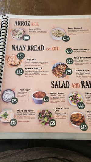  at Aryan Indian Food in Playa Del Carmen