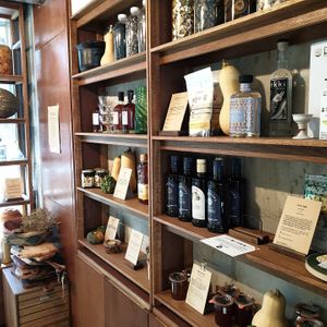 inside store at Qyun Fermented Cafe 큔 in Seoul