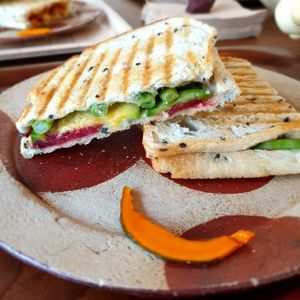 veggies at Qyun Fermented Cafe 큔 in Seoul