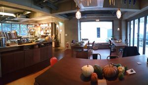 inside at Qyun Fermented Cafe 큔 in Seoul