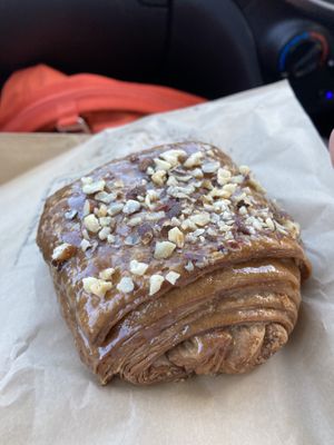 Hazelnut pain au chocolat   at Vegepatch Studios in Palm Beach