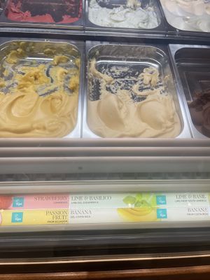 Vegan flavors  at Amorino in Plano