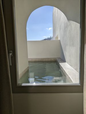 Jacuzzi at Mod Santorini in Santorini