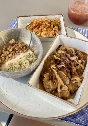 Breakfast day 2  at Mod Santorini in Santorini